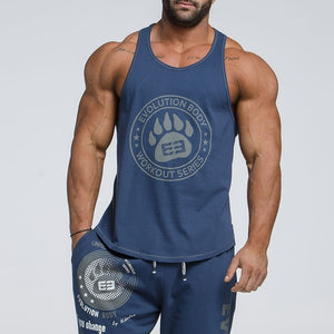 Superman Gyms Singlets Mens Tank Tops Shirt