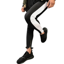 Vertvie 2018 Men Running Pants Striped Summer