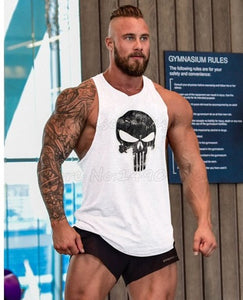 Skull Golds Bodybuilding Stringer Tank