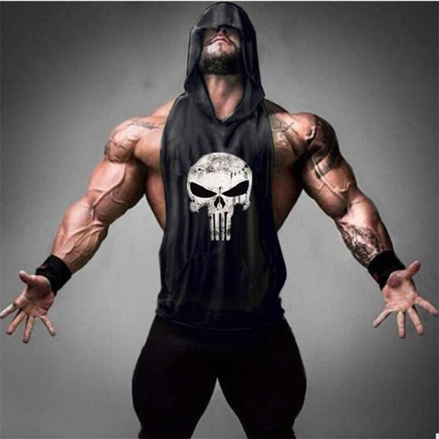 Skull Golds Bodybuilding Stringer Tank
