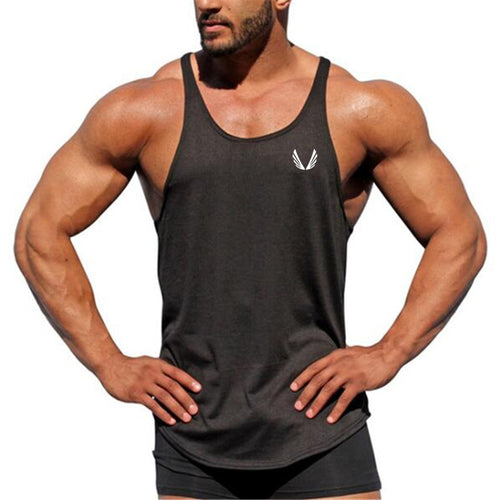 2018 New fitness tank tops men