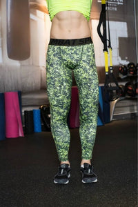 Mens running pants basketball Tights
