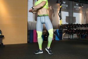 Mens running pants basketball Tights