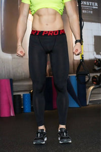 Mens running pants basketball Tights