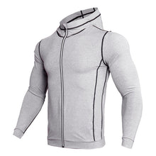 Thin Hooded Mens Running Jacket Zipper