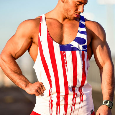 Mens Bodybuilding Tank Tops Gyms Fitness Workout