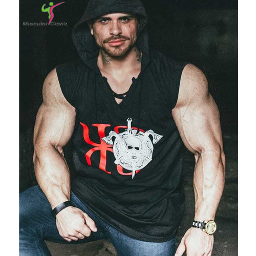 2018  Hoodies  wear  Fitness Men gyms Clothing